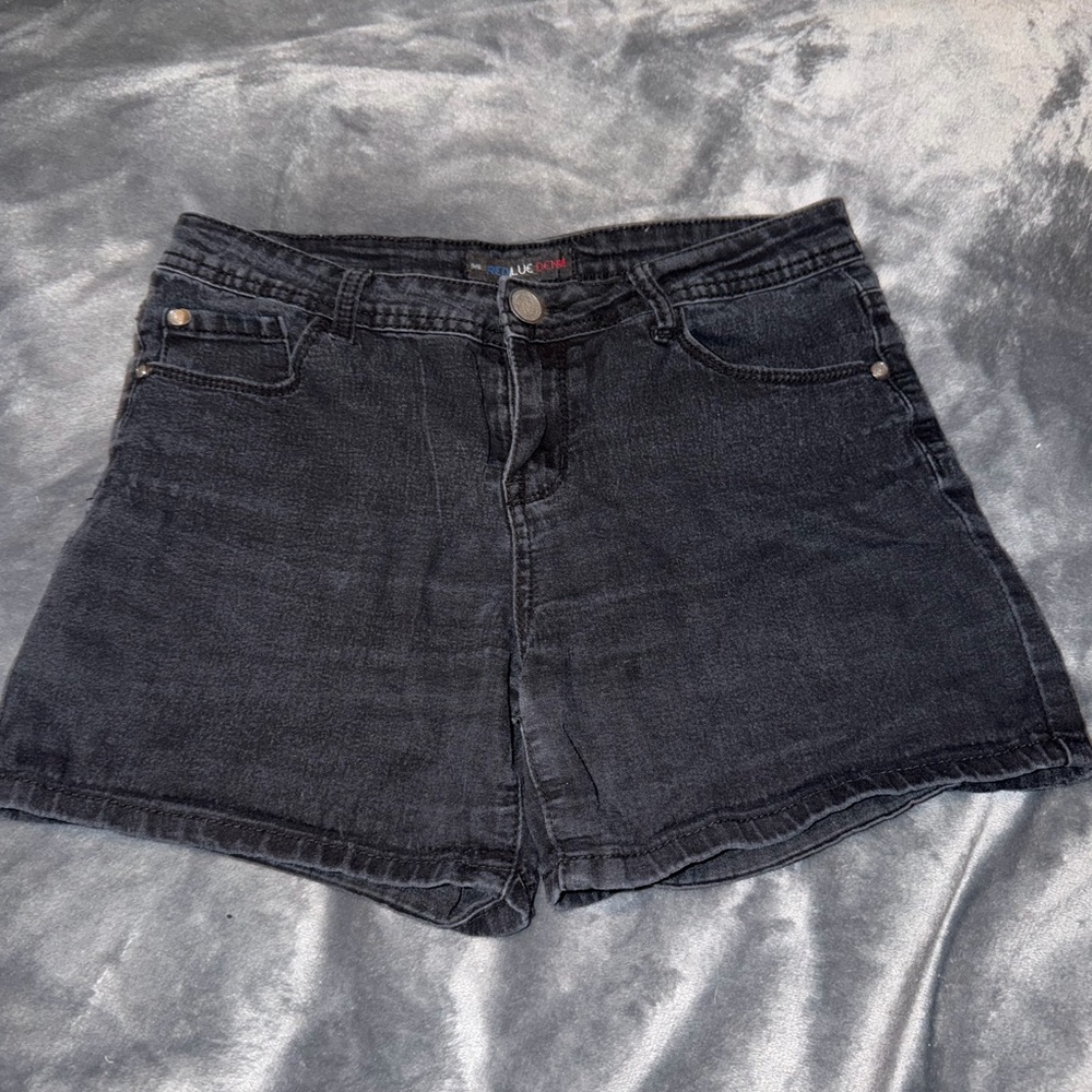 Women's Black Jean Shorts